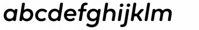 Oktah Round Medium Italic