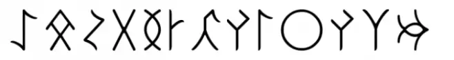 Ongunkan Old Turkic Yenisei Regular