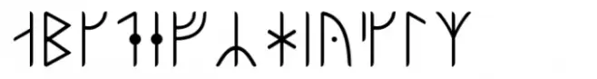 Ongunkan Swedish Runes