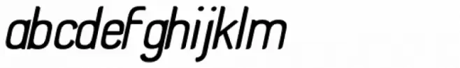 Organic Space Normal Italic