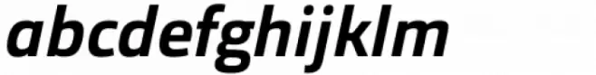 Orgon Plan Demi Bold Italic