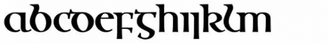 Ossian Gaelic EF Bold