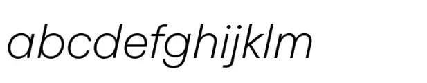 OT Replica Light Italic