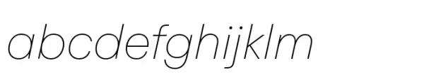 OT Replica Thin Italic