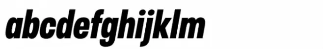 Otoiwo Grotesk Compressed Extra Bold Italic