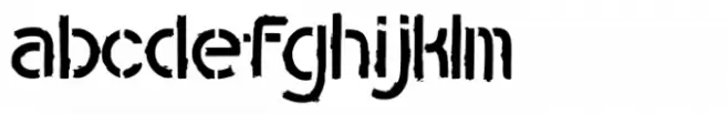 Overline Stencil Regular
