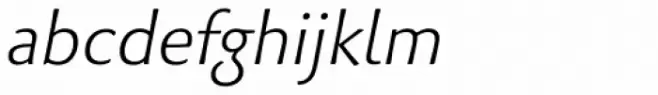 Palatino Sans Pro Light Italic