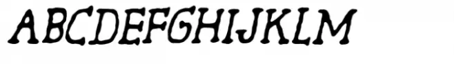 Passing Stranger Italic