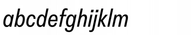 Peridot PE Narrow Medium Italic