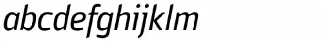 PF Bulletin Sans Pro Italic