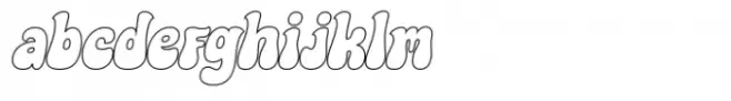 Pinewood Outline Italic