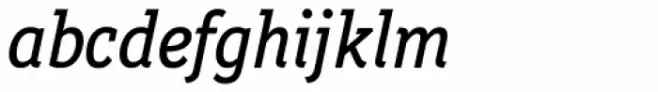 Placebo Condensed Serif Italic