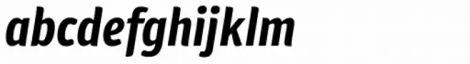Plantago Condensed Bold Italic