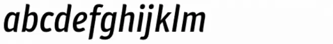 Plantago Condensed Medium Italic