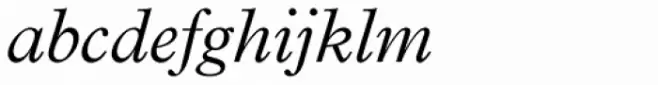 Plantin Pro Light Italic
