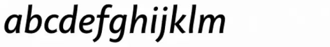 Plusquam Sans Medium Italic