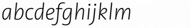 PMN Caecilia Sans Pro Text Light Italic