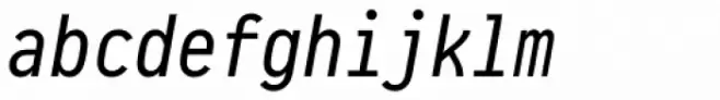 Pragmata Pro Italic
