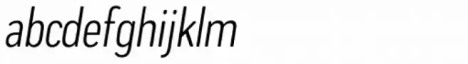 Praktika Round Condensed Italic