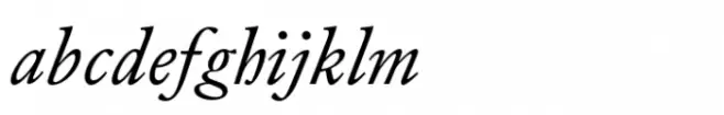 Primo Serif Std Italic