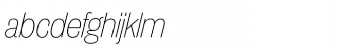 Publish Gothic Std Thin Italic
