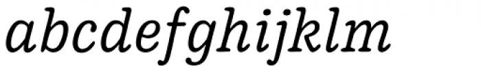 Pueblito Light Italic