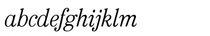 Pulchra Desiderio Italic