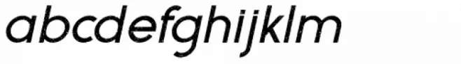 QARVIC Grunge Italic