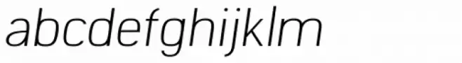 QSansPro Ultra Light Italic