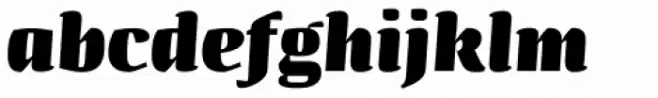 Quador Display Ultra Bold Italic