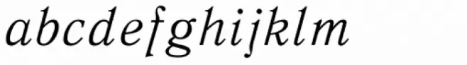 Quant Antiqua Italic