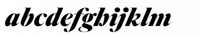 Quase Display Black Italic