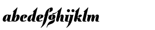 Quietism Poster Black Italic