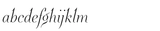 Quietism Poster Thin Italic