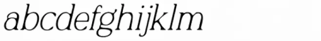 Quirkily Light Italic