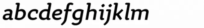 Quiza Pro Semi Bold Italic
