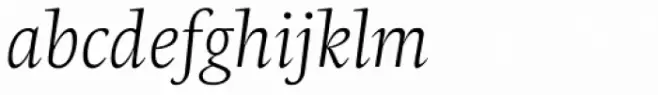 Radiata Light Italic
