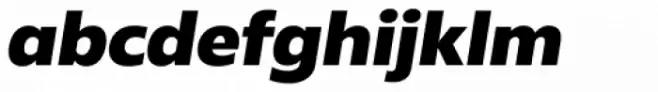 Radiate Sans Extra Bold Italic