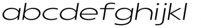Radiate Sans Light Expanded Italic