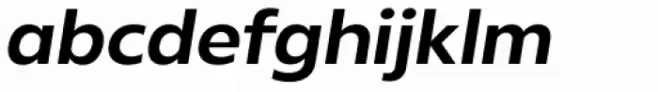Radiate Sans Semi Bold Italic