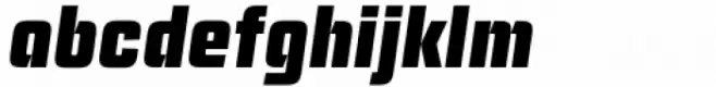 Ramsey Extra Bold Condensed Italic