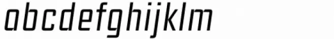Ramsey Extra Light Condensed Italic