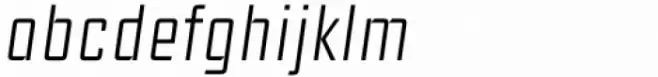 Ramsey Thin Condensed Italic