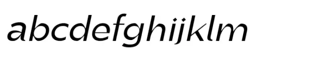 Randu Sans Medium Italic