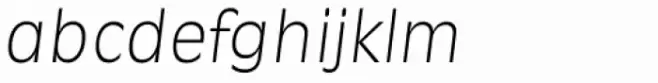 Ravenna TS ExtraLight Italic