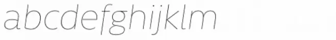 Rawson Alt Thin Italic