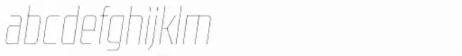 RBNo2.1 b Hairline Italic