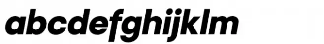 Recht Extra Bold Italic