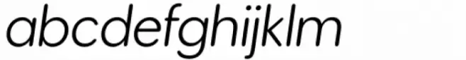 Redoneta Rounded Light Italic
