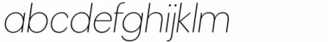 Redoneta Rounded Thin Italic